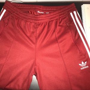 Red sweats
